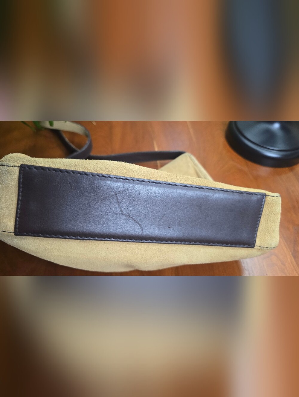 Vintage Ralph Lauren Y2K Genuine Suede Shoulder Bag - Picture 9 of 13